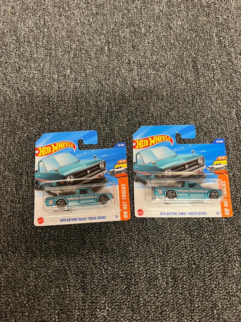 Hot wheels datsun sunny truck 1975 b120, Ophalen of Verzenden, Nieuw, Auto