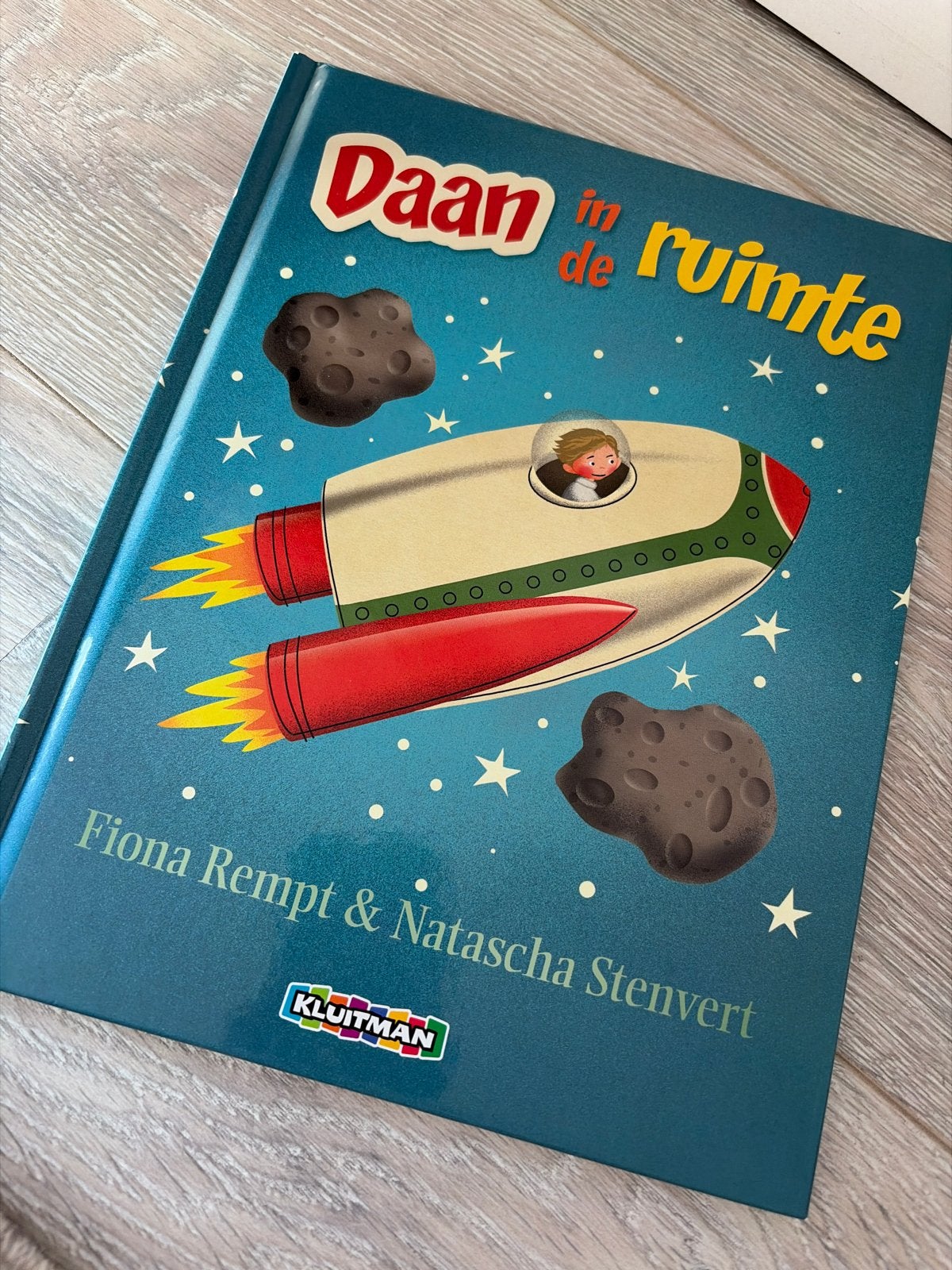 Daan in de ruimte - Avontuurlijk kinderboek, Verzenden, Zo goed als nieuw, 3 tot 4 jaar