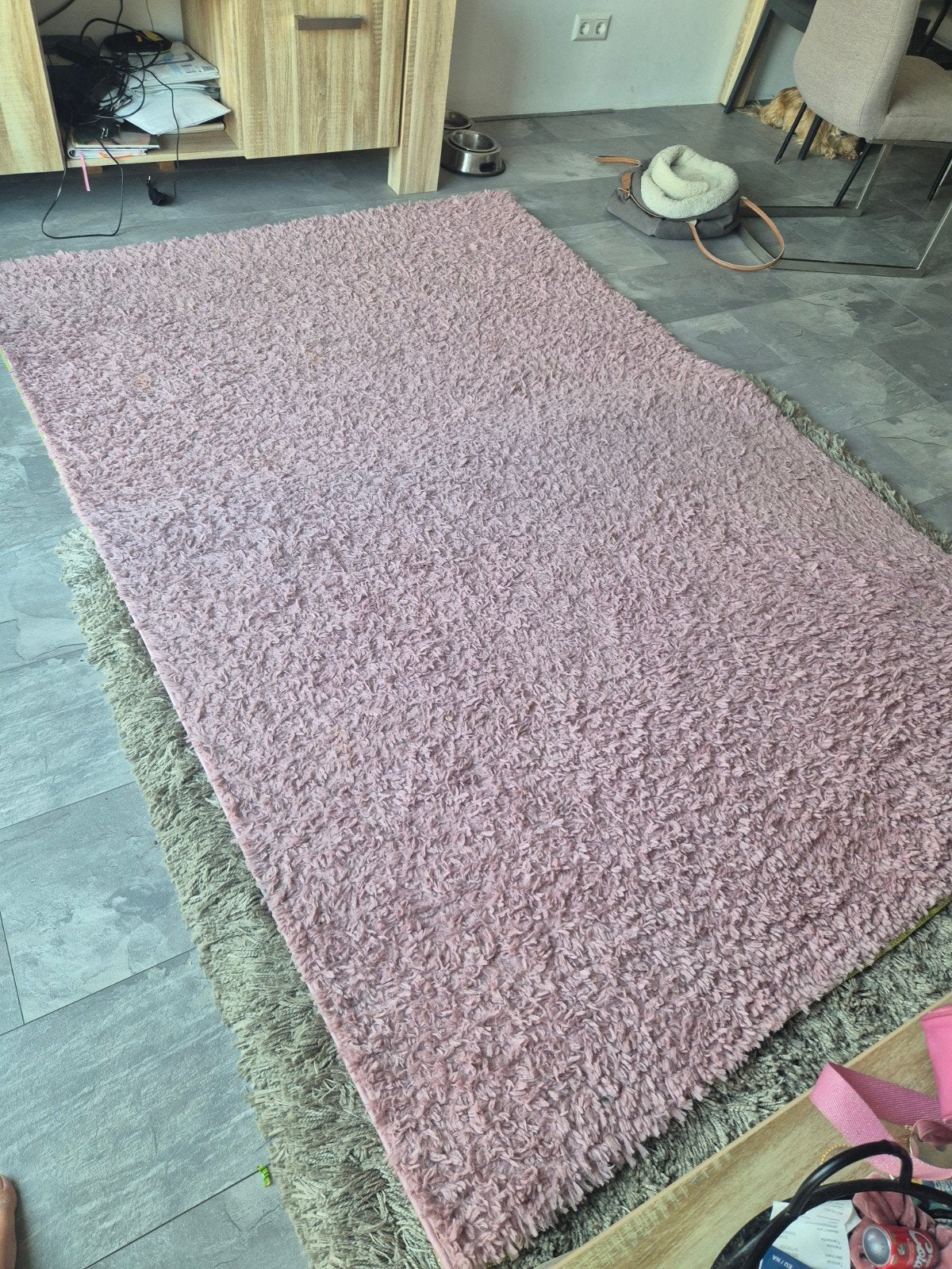 Roze Ethno vloerkleed - 160x230 cm, Gebruikt, Ethno, 150 tot 200 cm, 200 cm of meer