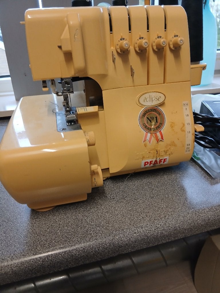 lok naai machine, Hobby en Vrije tijd, Ophalen, Gebruikt