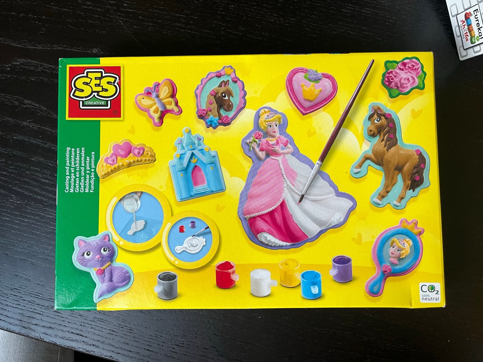 SES Creative Gieten en Schilderen Prinsessen & Dieren, Fantasie, Nieuw, Meerkleurig, Ophalen of Verzenden