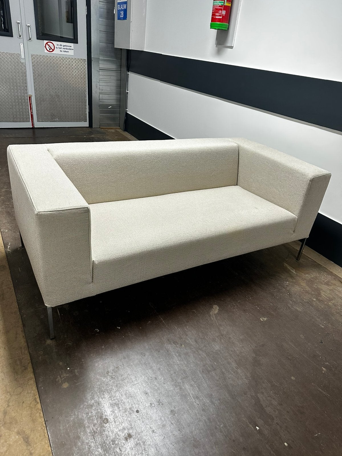 Design bank MDF Allen, Ophalen of Verzenden, Zo goed als nieuw, Polyester