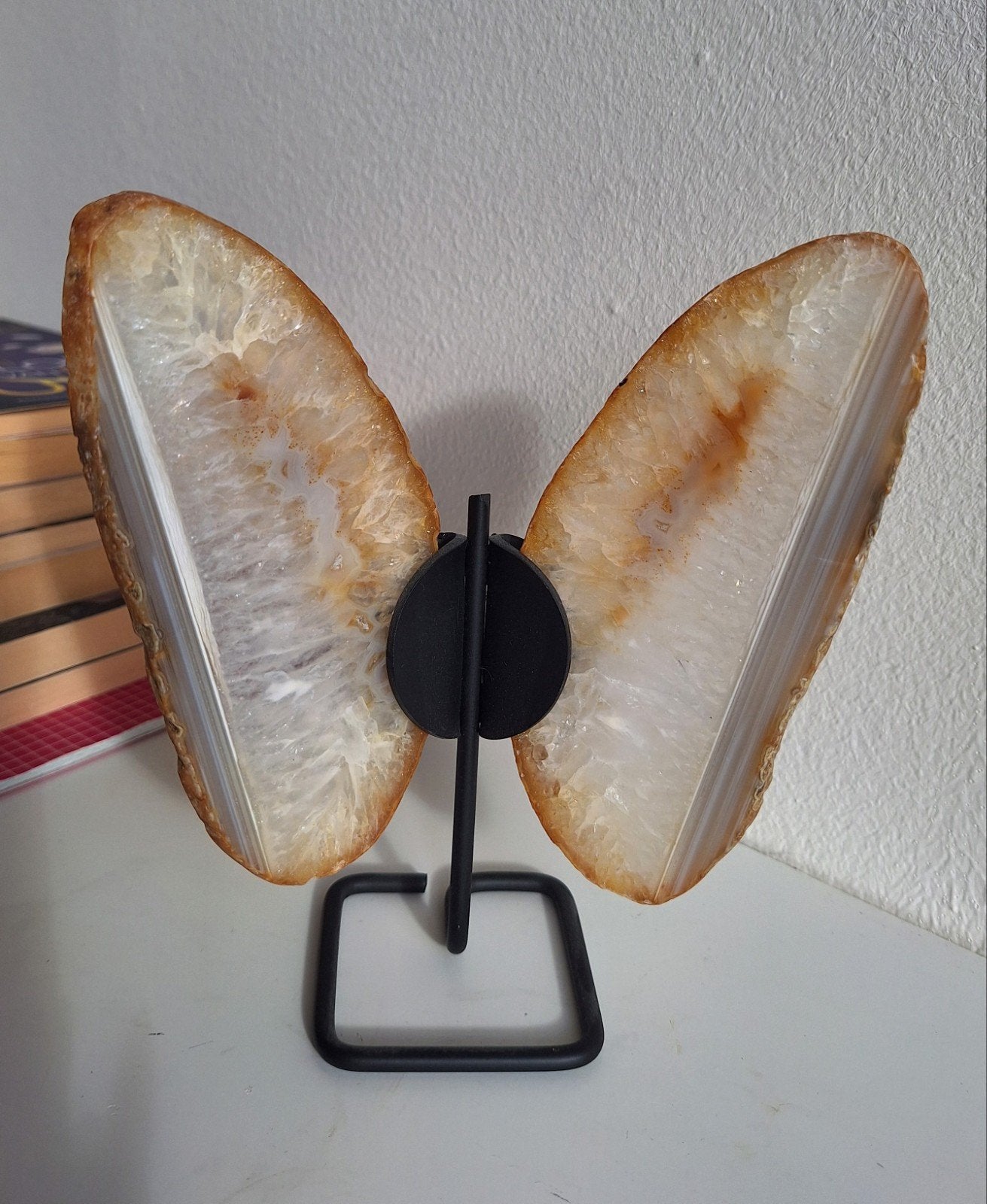 vlinder met agaatschijven, Ophalen of Verzenden