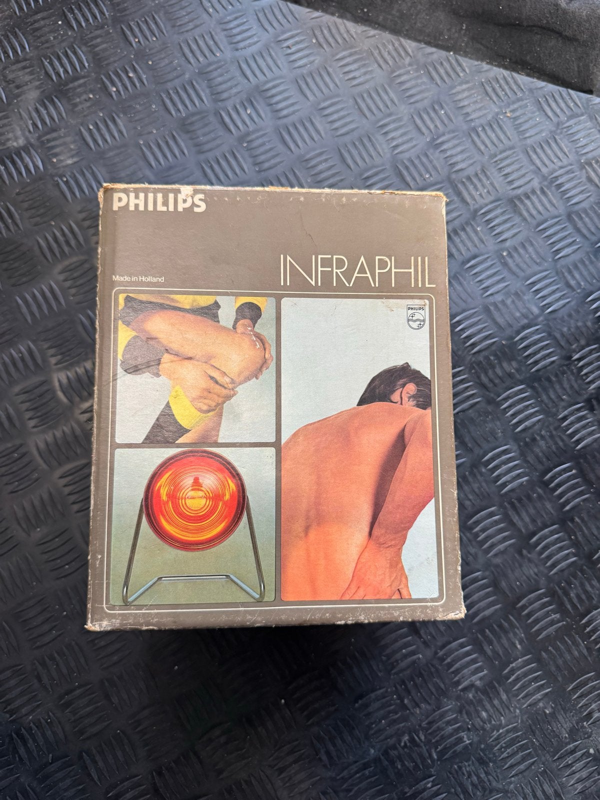 Philips Infraphil Infraroodlamp - Vintage Warmtelamp, Ophalen, Gebruikt, Overige typen