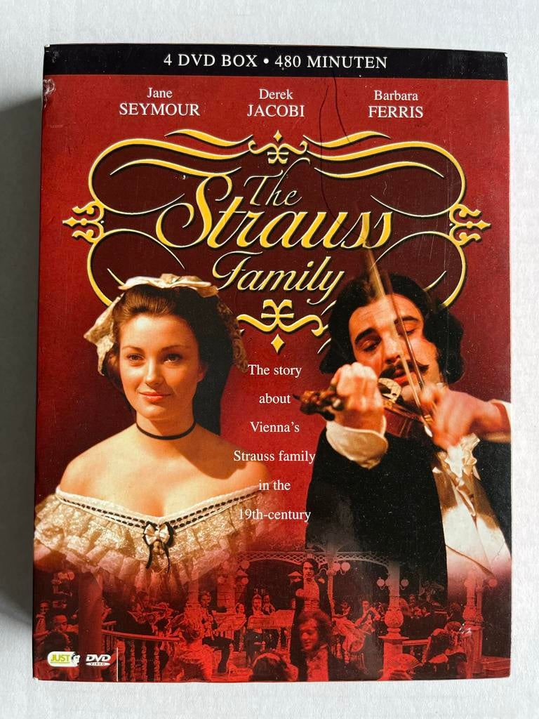 The Strauss Family 4 DVD Box, Cd's en Dvd's, Gebruikt, Alle leeftijden, Boxset, Drama
