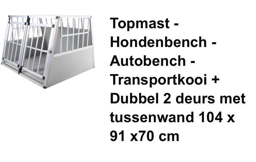 Honden autobench, Ophalen, Zo goed als nieuw