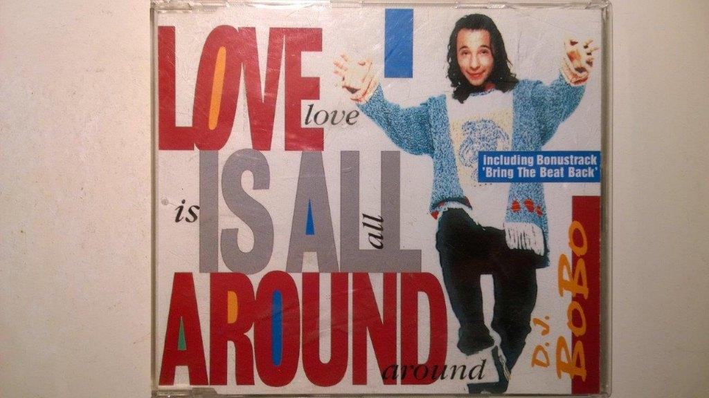 Dj BoBo - Love Is All Around, Cd's en Dvd's, Maxi-single, Ophalen of Verzenden, Zo goed als nieuw, 1 single