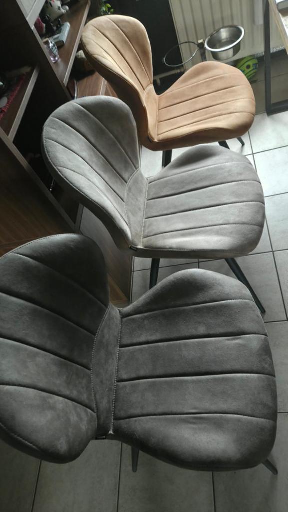 Eettafel Dominique met 6 stoelen - Mango hout & Metaal, Huis en Inrichting, Tafels | Eettafels, Ophalen, Gebruikt, 100 tot 150 cm