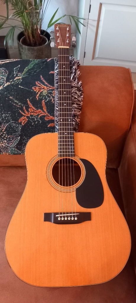 Te koop: Mooie vintage Yamaki gitaar, Ophalen, Zo goed als nieuw, Western- of Steelstringgitaar