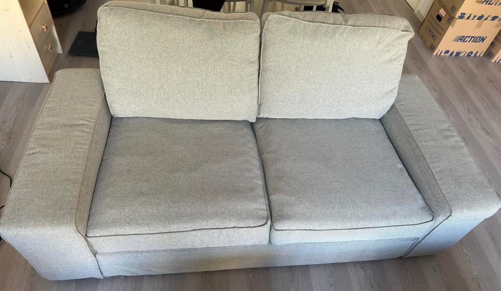 IKEA, 2-seater sofa, beige/grey - great condition, Huis en Inrichting, Banken | Bankstellen, Ophalen, Overige materialen, 150 tot 200 cm