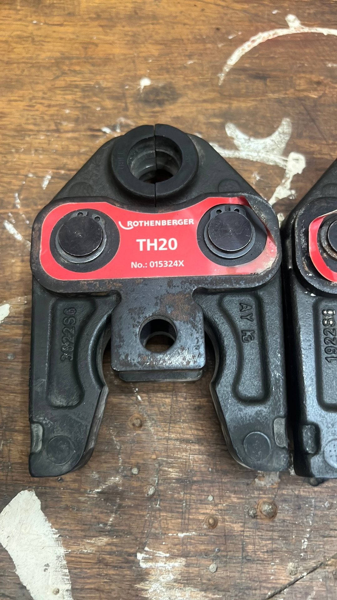 Persbekken Rothenberger groot Th 16 en 20 mm, Ophalen of Verzenden, Zo goed als nieuw