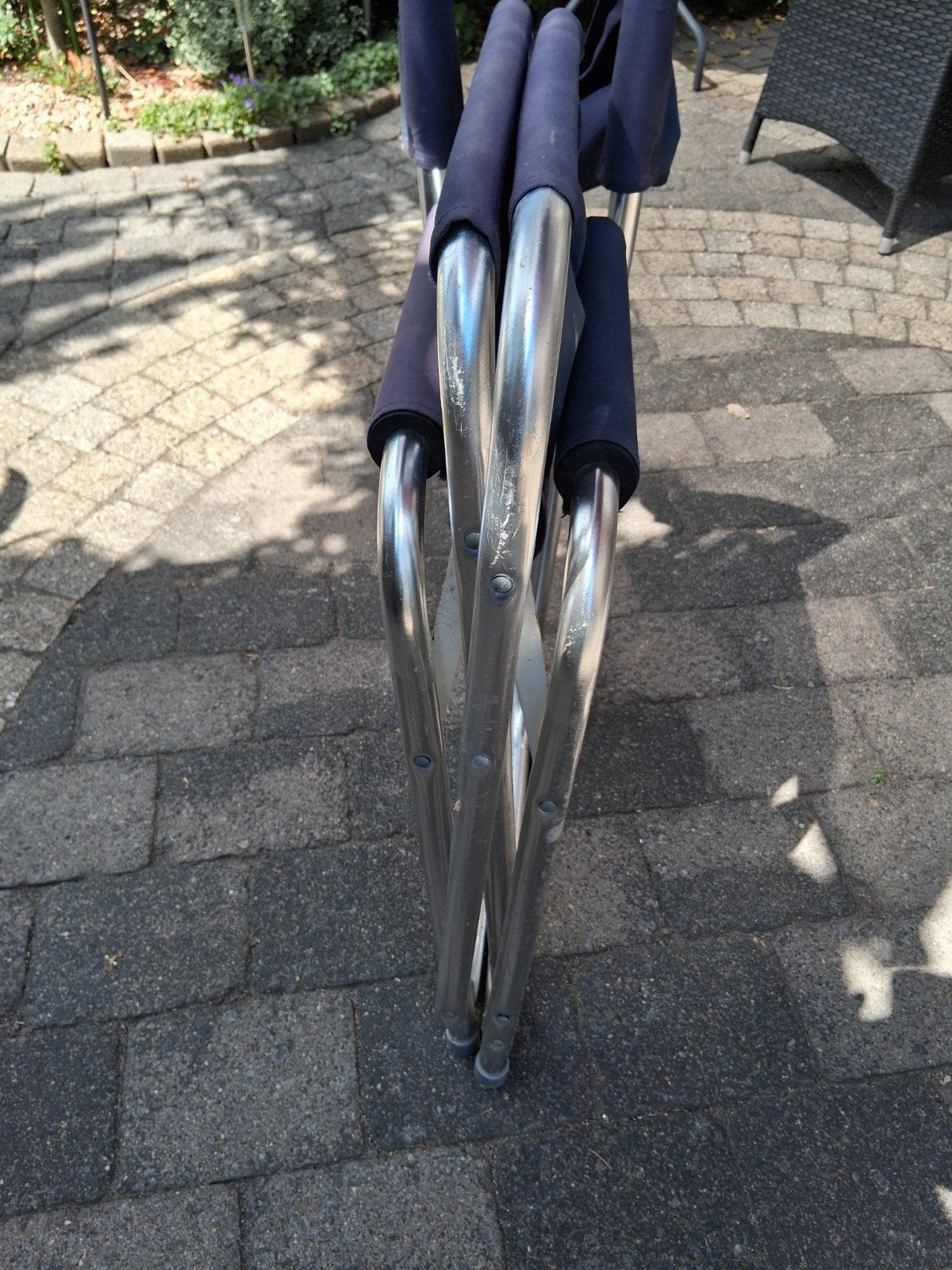 Opvouwbare campingstoel - Lichtgewicht en compact, Ophalen, Gebruikt, Campingstoel