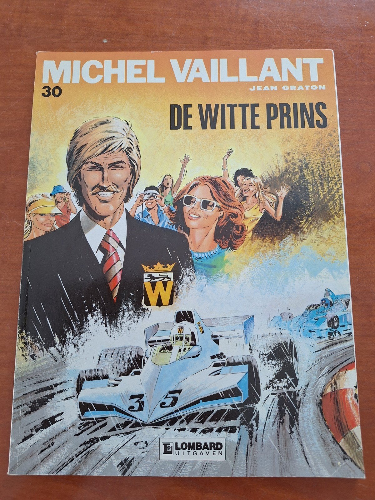 Michel Vaillant - De witte prins, Boeken, Eén stripboek, Ophalen of Verzenden, Gelezen, Jean Graton