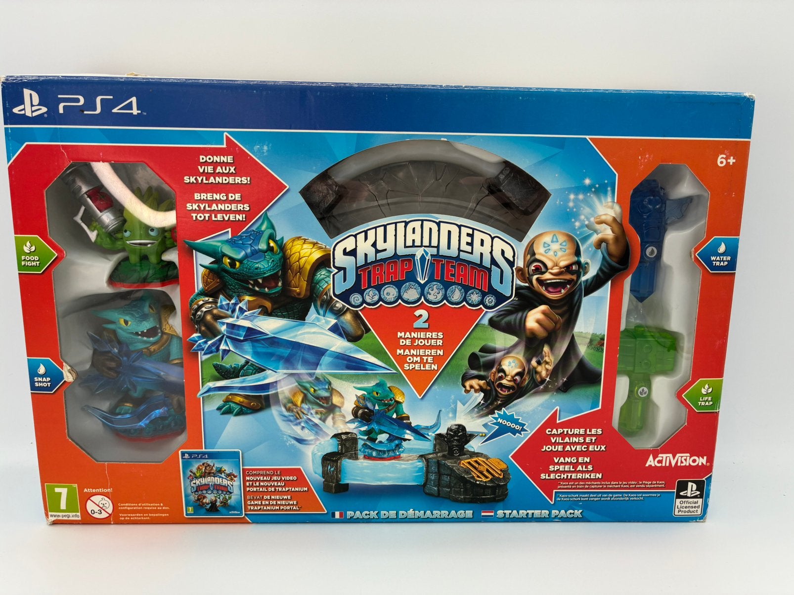 Skylanders Trap Team starterpack inbox, Spelcomputers en Games, Avontuur en Actie, Verzenden, W, 1 speler