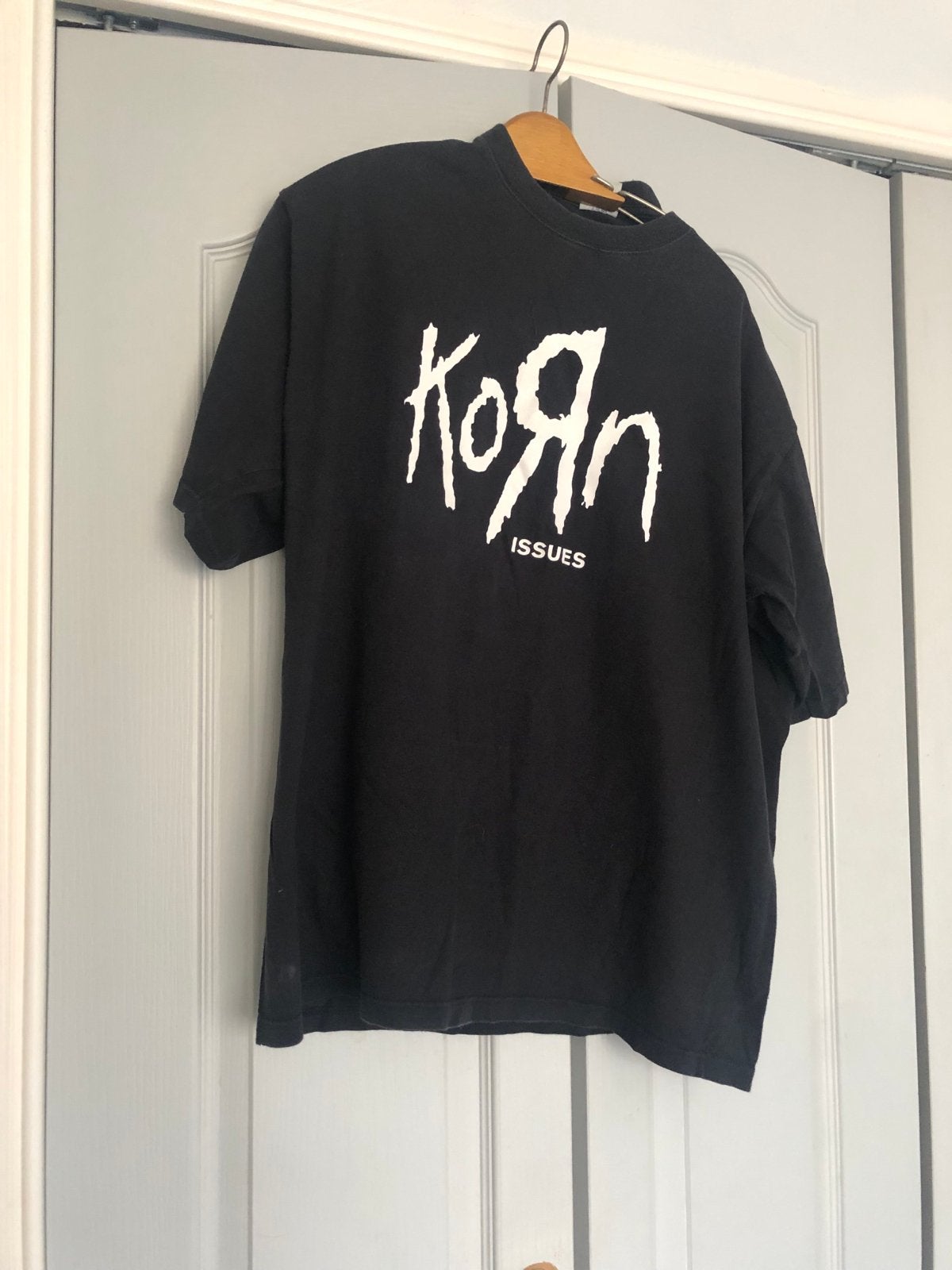 Vintage Korn Issues T-shirt Zwart Maat XL, Zwart, Maat 46/48 (XL) of groter, Ophalen of Verzenden, Korte mouw