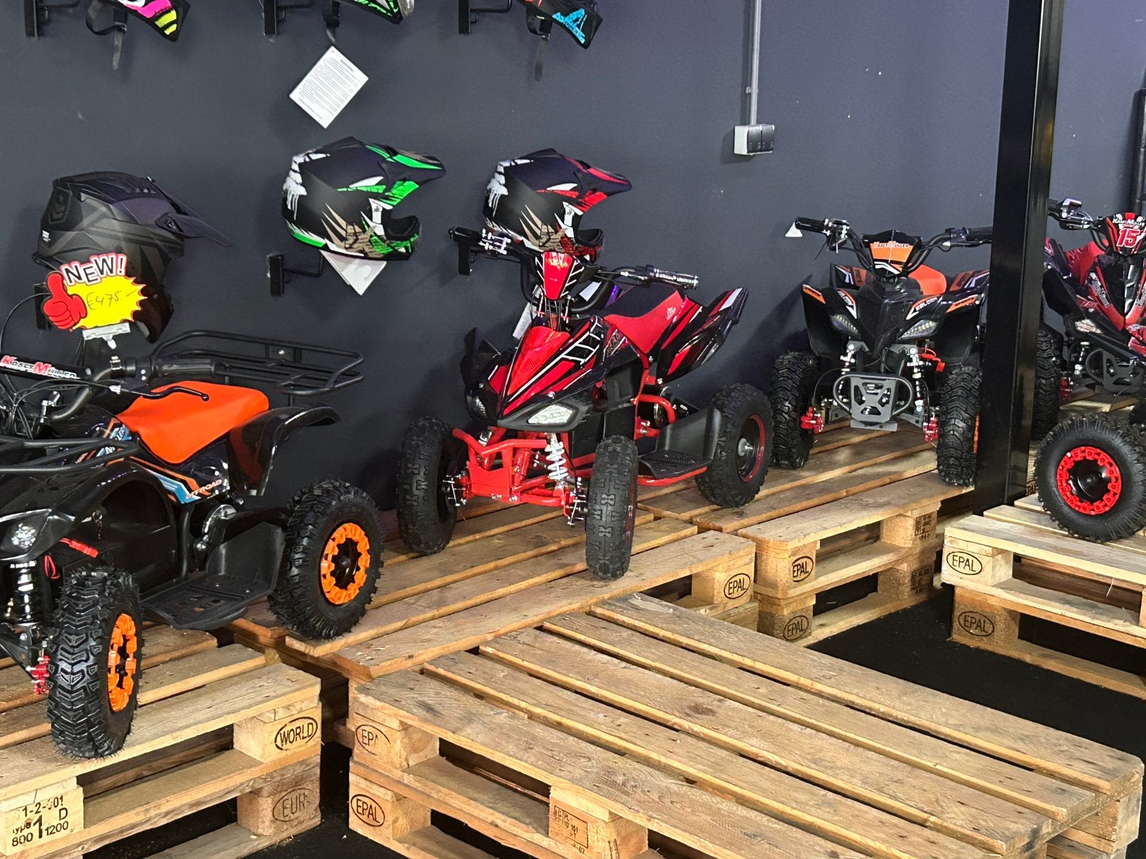 Elektrische kinderqauds 1000W, Fietsen en Brommers, Minibikes, Midibikes en Pitbikes, Ophalen, Nieuw, Schijfrem, Overige typen