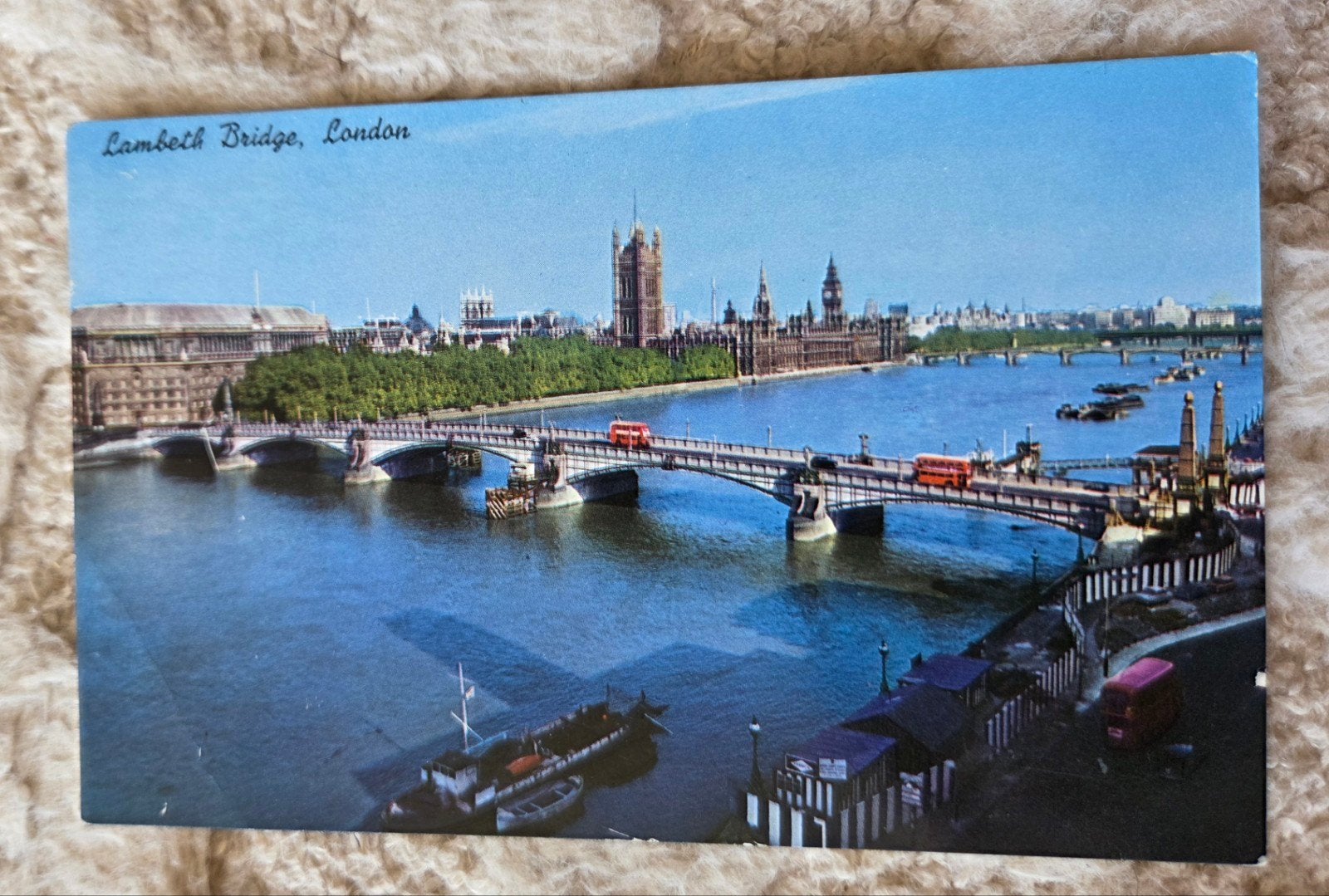 Lambeth Bridge, Londen (1972), Verzamelen, Verzenden, 1960 tot 1980, Gelopen, Engeland