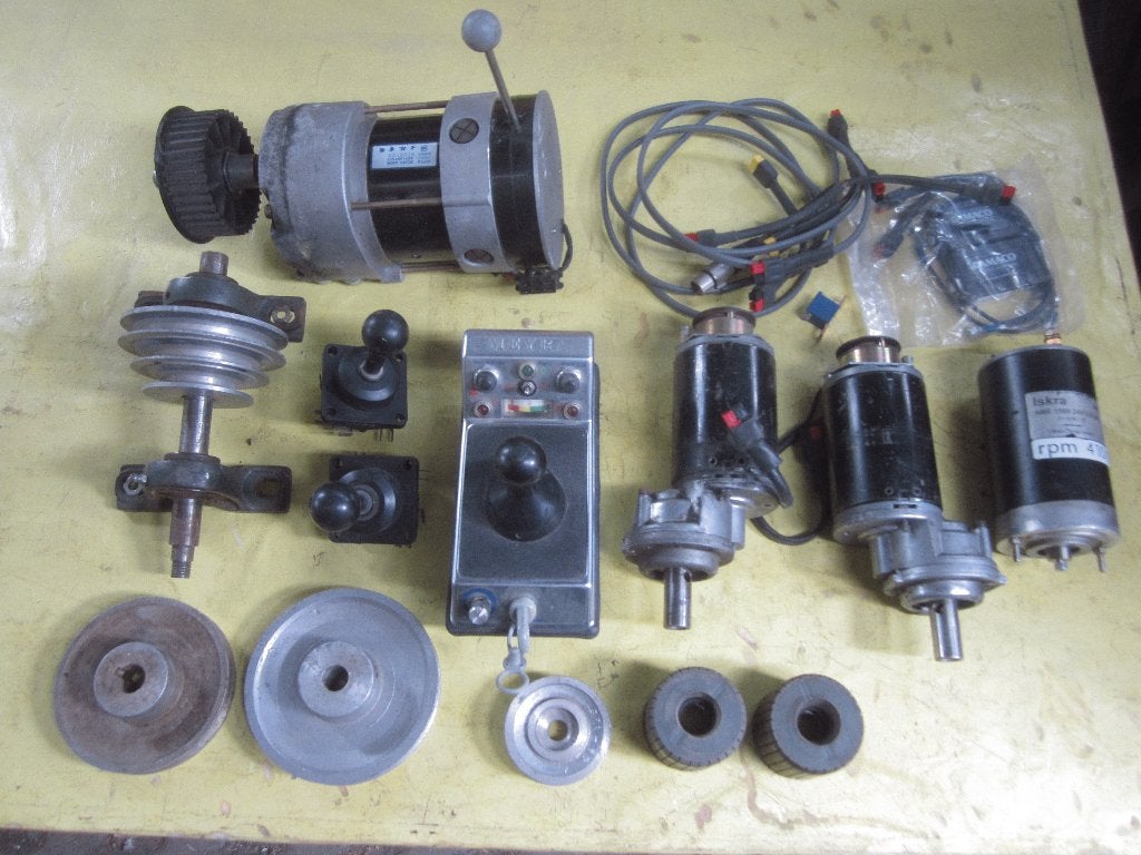 elektromotoren 12 en 24 volt, Ophalen, Gebruikt