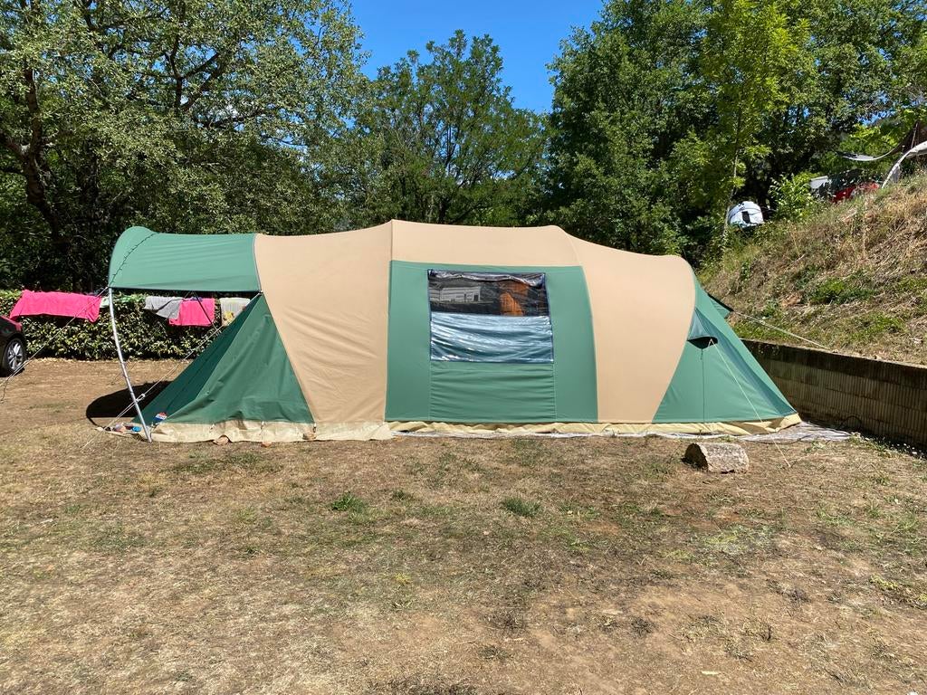 Cabanon 440 Biscaya 6-persoons tunneltent met luifel, Caravans en Kamperen, Tenten, Ophalen, Gebruikt, Tot en met 6