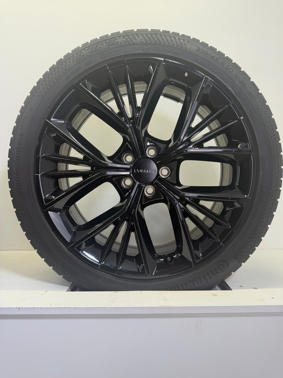 UNIEK LYNK EN CO VELGEN WINTERBANDEN 20INCH ORIGINEEL, Auto-onderdelen, Banden en Velgen, Gebruikt, Banden en Velgen, Winterbanden