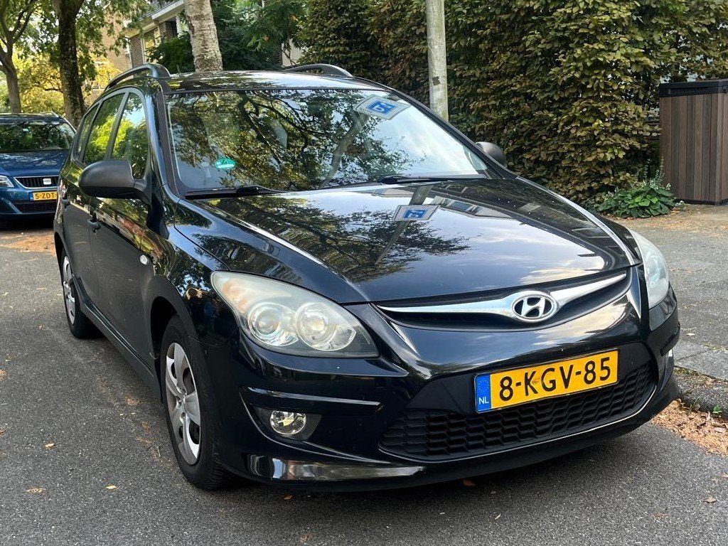 Hyundai i30 station, 100% dealer ond., eigenaar sinds 2014, Auto's, Voorwielaandrijving, Stof, Zwart, 4 cilinders
