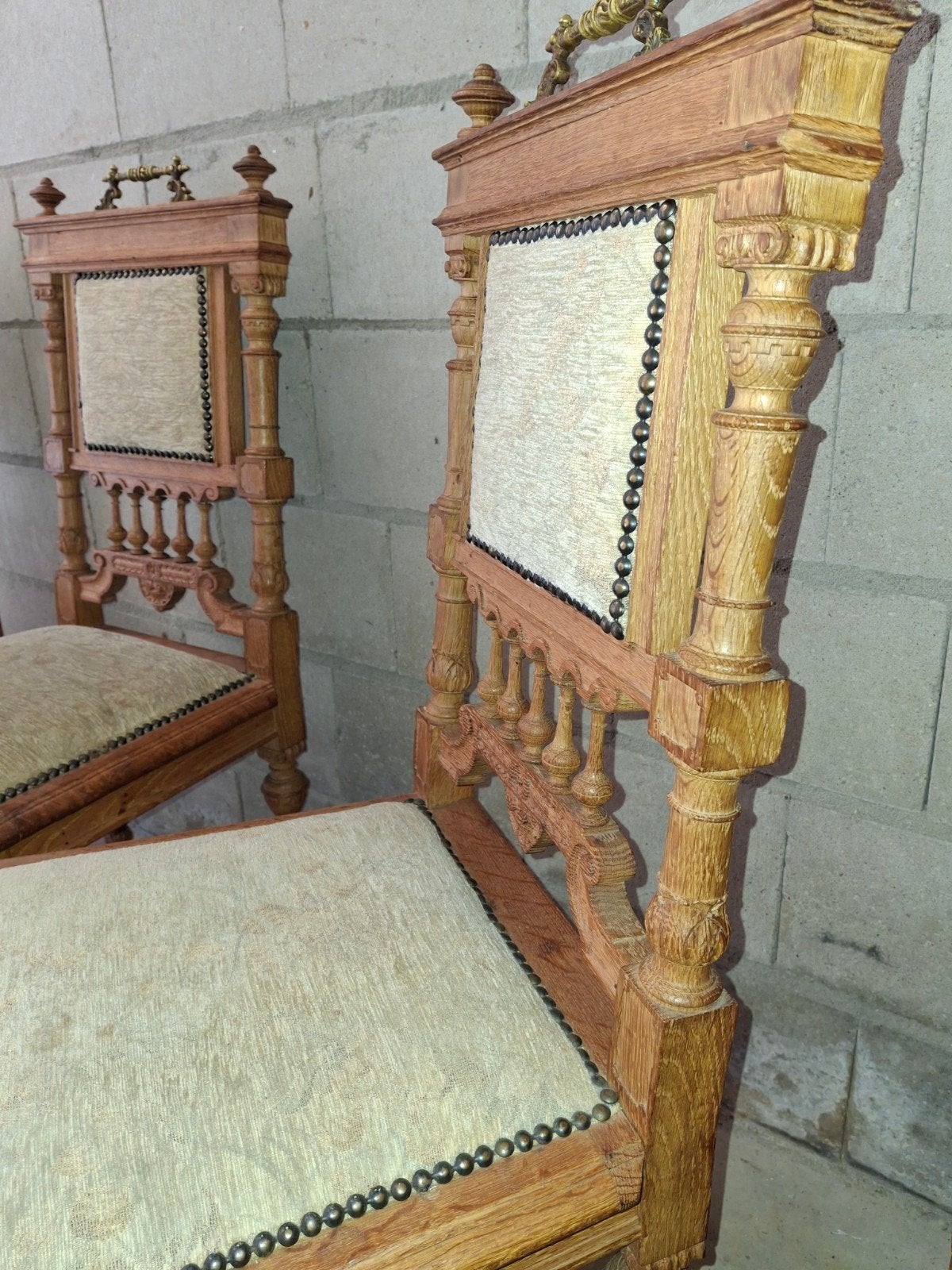Antieke Fraaie Eetkamer Stoelen. 6 stuks., Ophalen