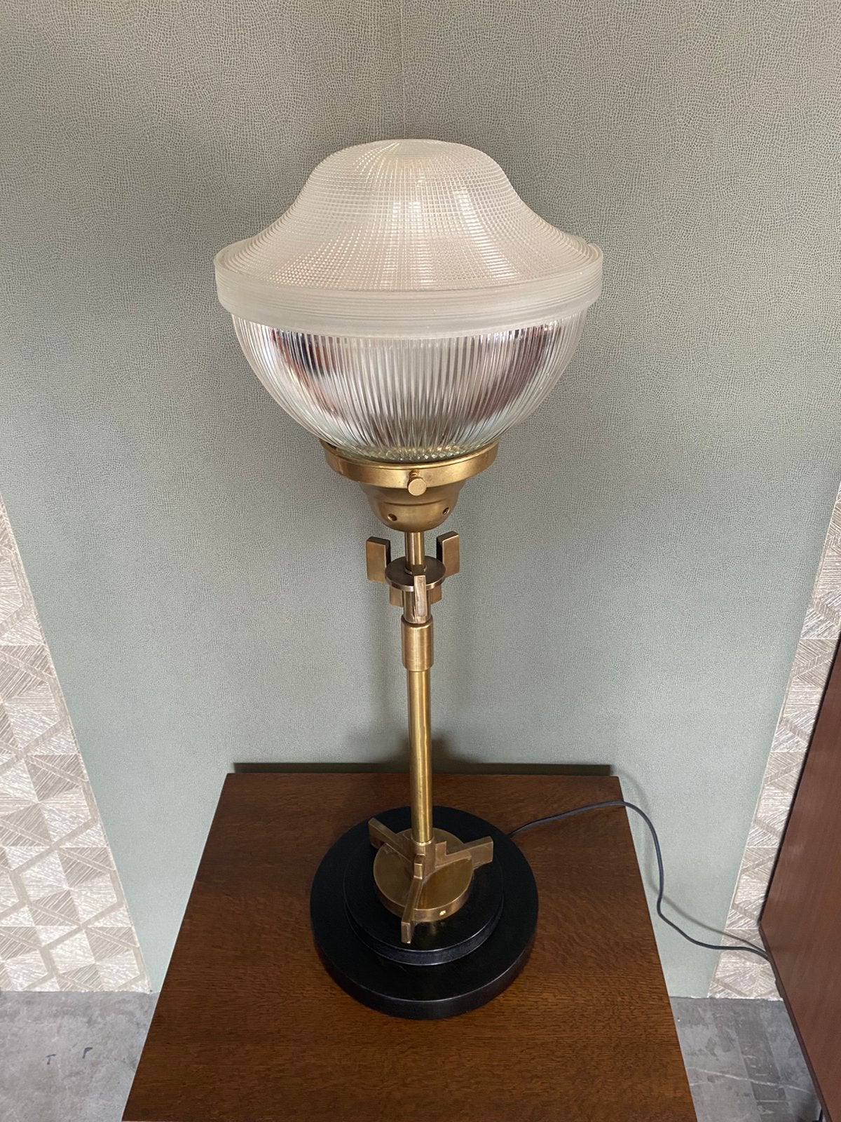 Antiek Art-Deco Tafellamp Vloerlamp, Antiek en Kunst, Ophalen