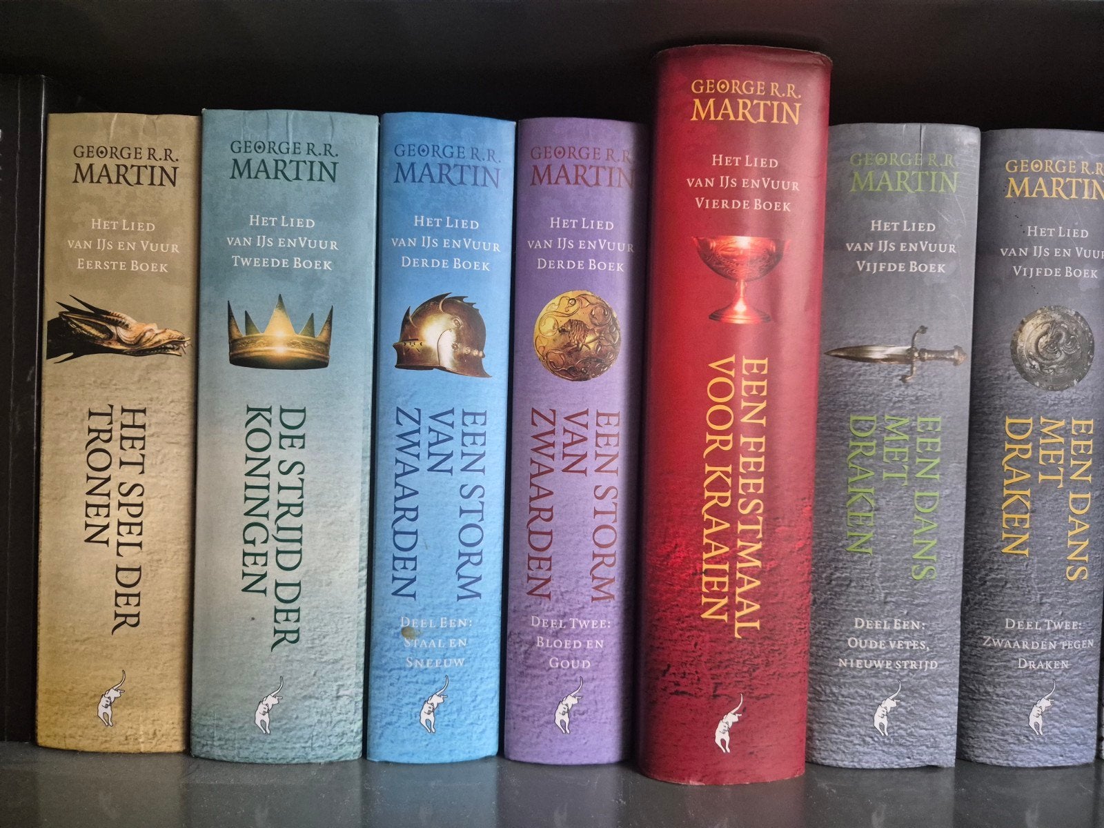 Het Lied van IJs en Vuur - Complete Serie (7 boeken), Ophalen of Verzenden