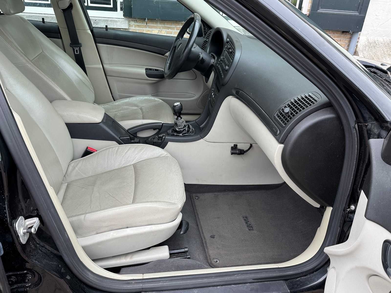 Saab 9-3 Sport Sedan 1.8 Linear Business 09-SB-JP, Auto's, Gebruikt, 1340 kg, 4 cilinders, 1796 cc