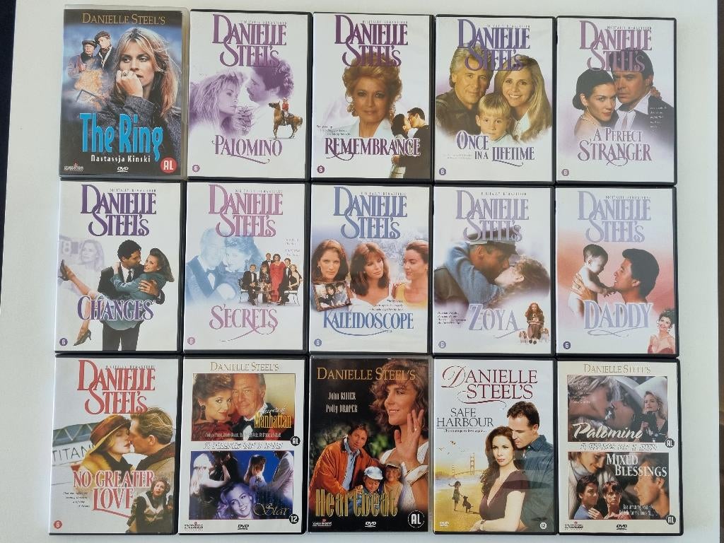 Danielle Steel Films Verzameling - 15-Disc, Alle leeftijden, Ophalen of Verzenden, Zo goed als nieuw