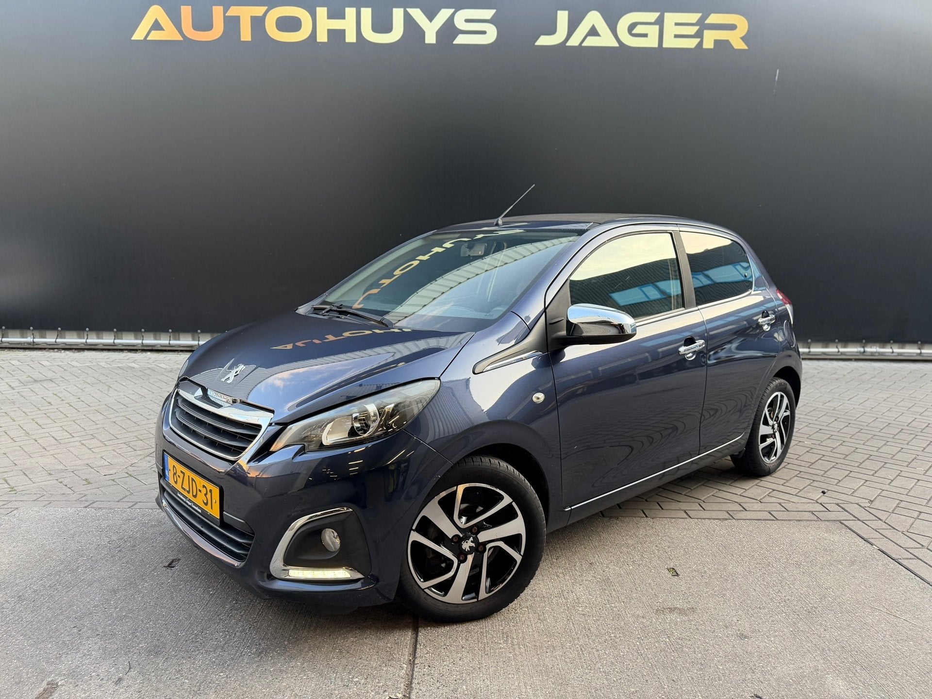 Peugeot 108 1.0 e-VTi Première Top Cabriolet Camera Cruise, Voorwielaandrijving, Euro 5, Stof, Gebruikt