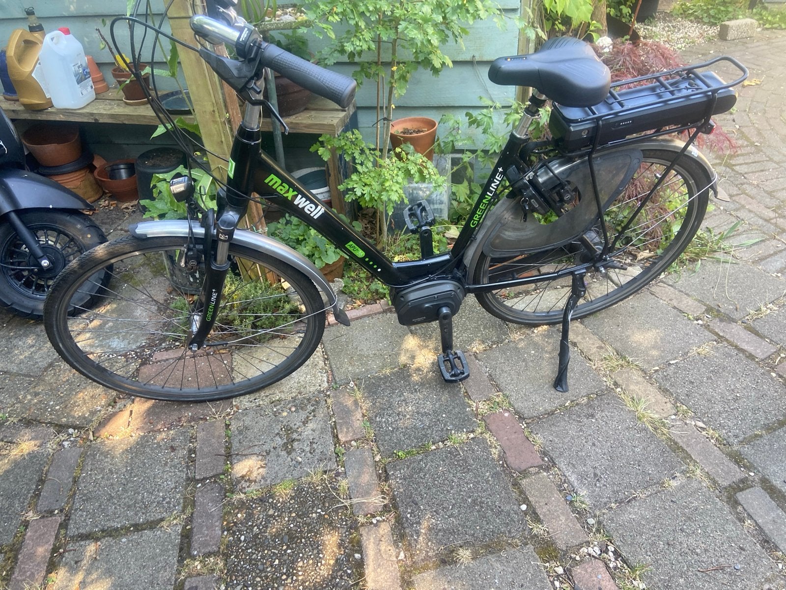 Maxwell Greenline E-bike met middenmotor mt 53, Gebruikt, 51 tot 55 cm, 50 km per accu of meer, Ophalen