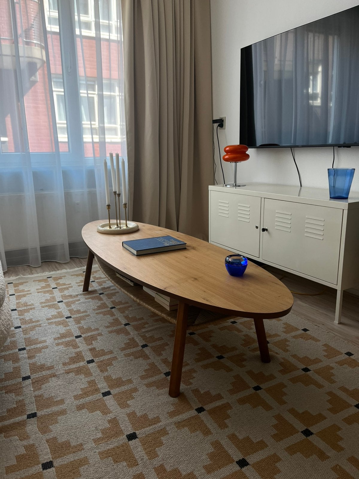 Ikea stockholm tafel, Ophalen, Zo goed als nieuw, 75 m² of meer, Laminaat