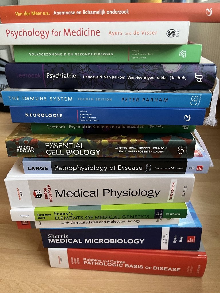 Geneeskunde boeken - set of los, Boeken, Studieboeken en Cursussen, Ophalen, Beta, Gelezen, WO