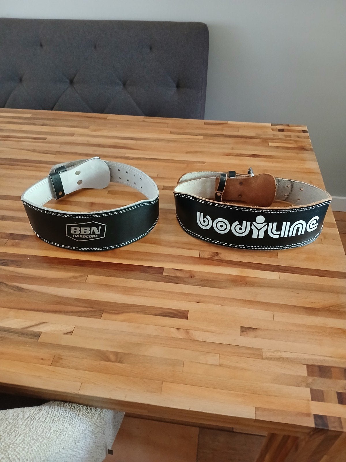 fitness riemen / body building riemen, Ophalen, Gebruikt