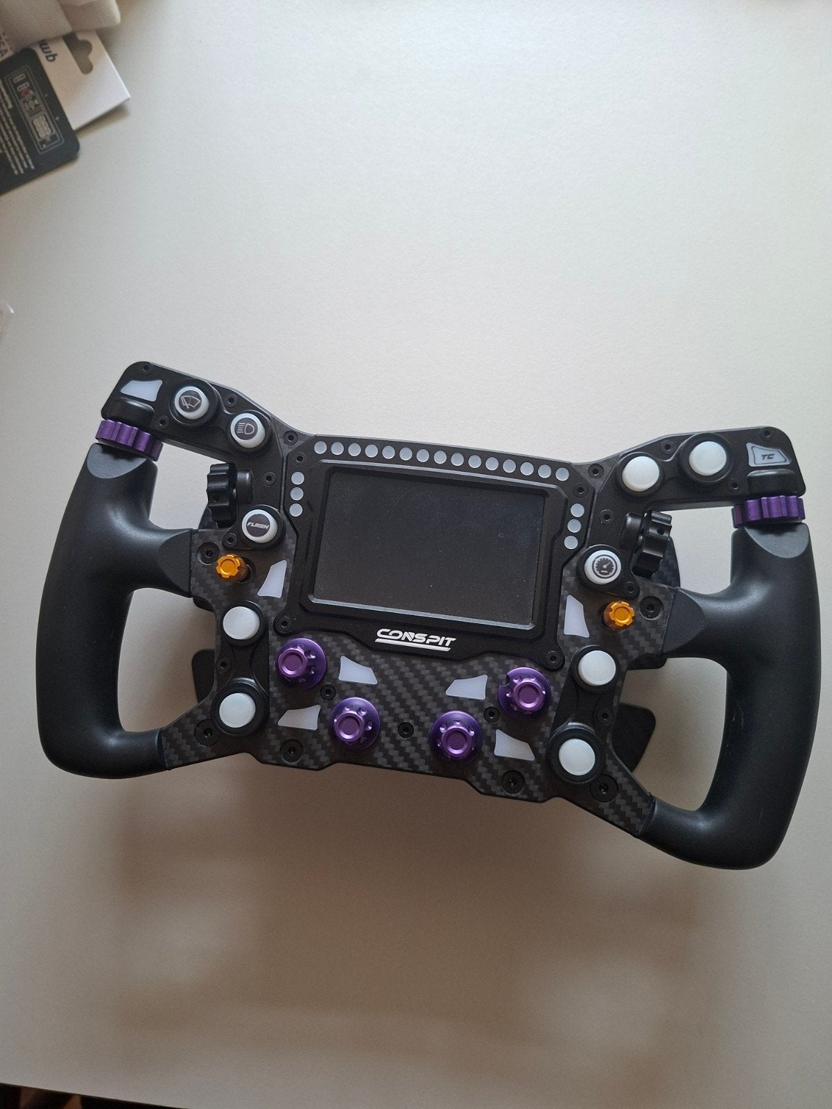 Corspit MAX 01 Racestuur met accessoires, Spelcomputers en Games, Racestuur, Verzenden, Overige merken, Zo goed als nieuw