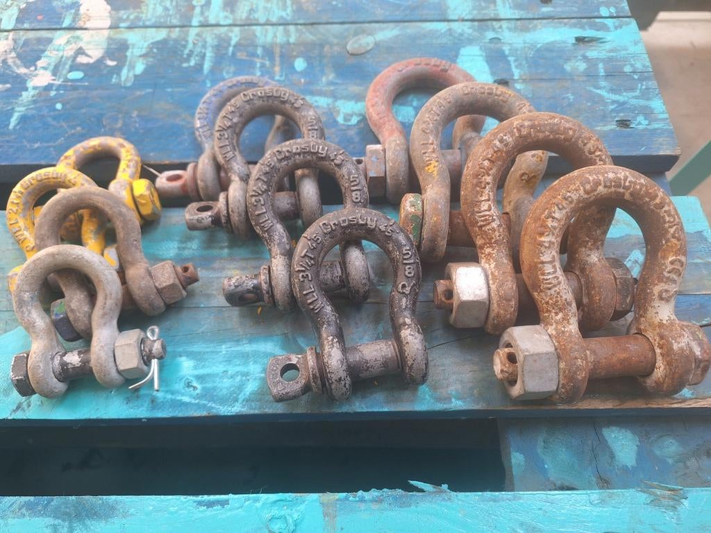 Harpsluitingen 2- 3,5 en 4,75 ton Crosdy, Ophalen of Verzenden