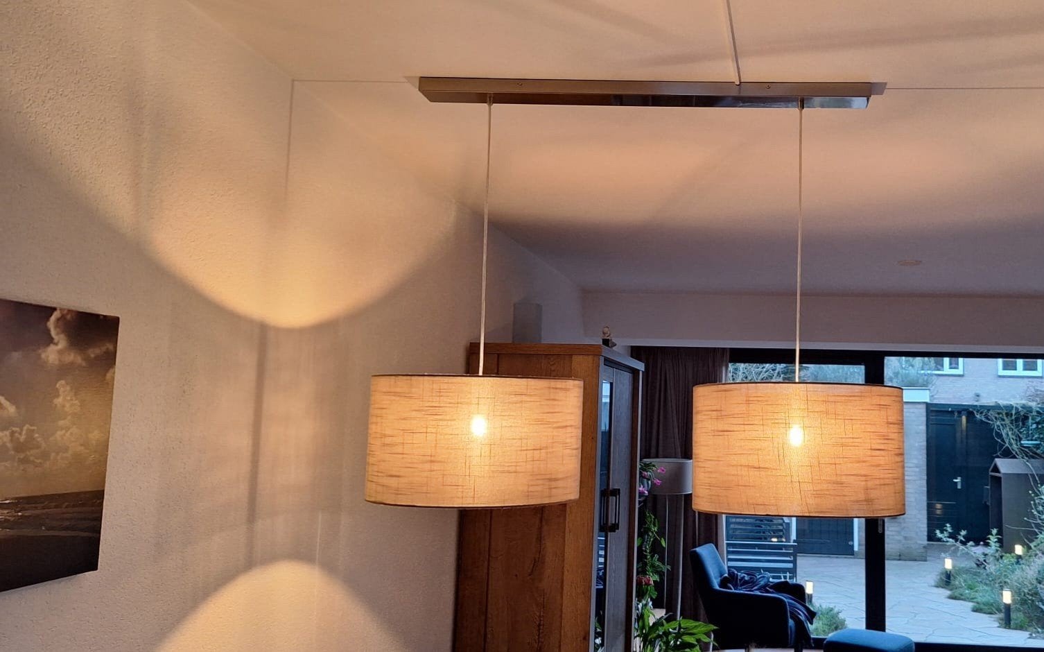 Eetkamertafel lamp, Ophalen, Zo goed als nieuw
