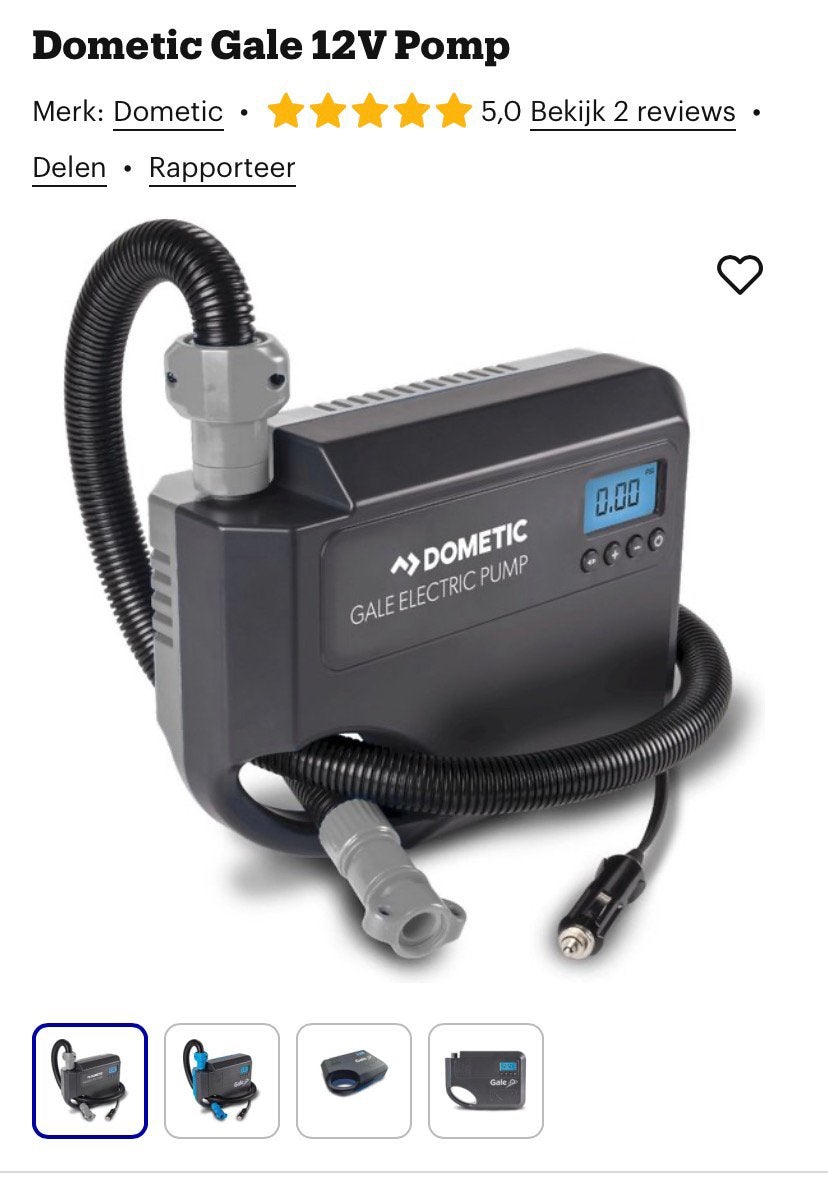 Dometic gale electrische pomp, Ophalen of Verzenden, Zo goed als nieuw