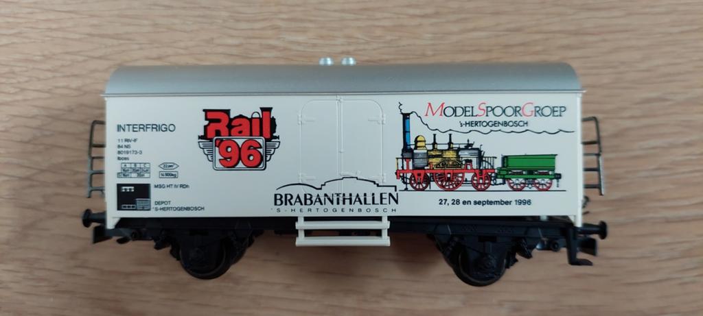 Marklin 4415 rail96 Modelspoorgroep Den Bosch, Wisselstroom, Wagon, Ophalen of Verzenden, Zo goed als nieuw