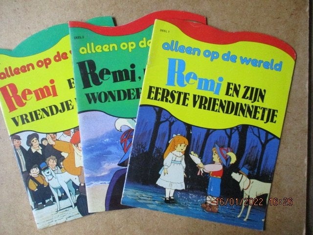 adv5443 alleen op de wereld, Eén stripboek, Ophalen, Gelezen