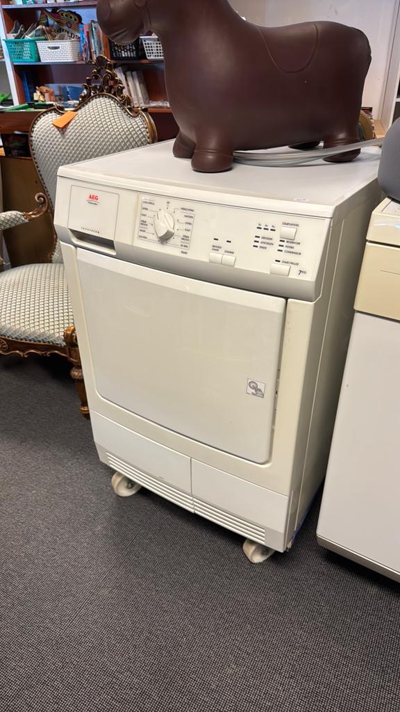 AEG Condensdroger 7 kg, 6 tot 8 kg, Gebruikt, NL, 85 tot 90 cm