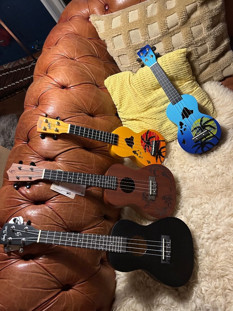 BUDGET Ukulele Collection – New & Pre-Loved, Ukelele, USA, Mahalo, Ophalen of Verzenden