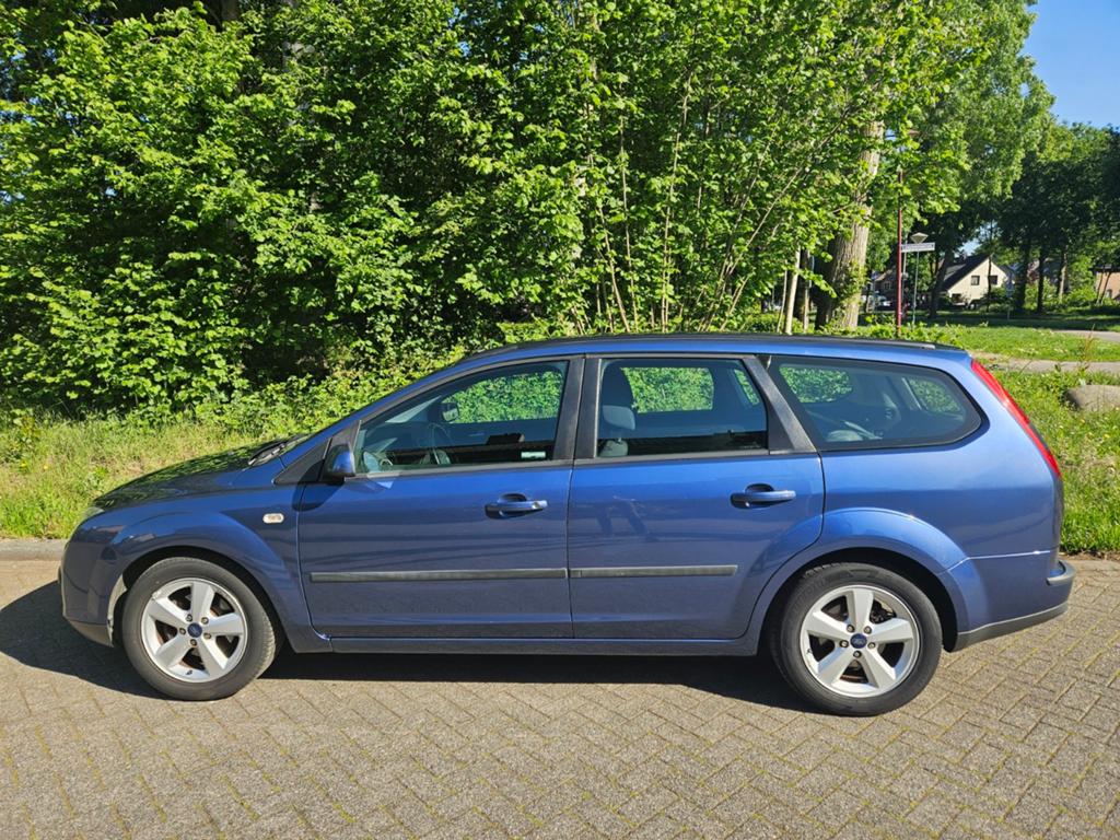 Ford Focus 1.6 74KW Wagon 2005 Blauw, 1596 cc, 15 km/l, 4 cilinders, Origineel Nederlands