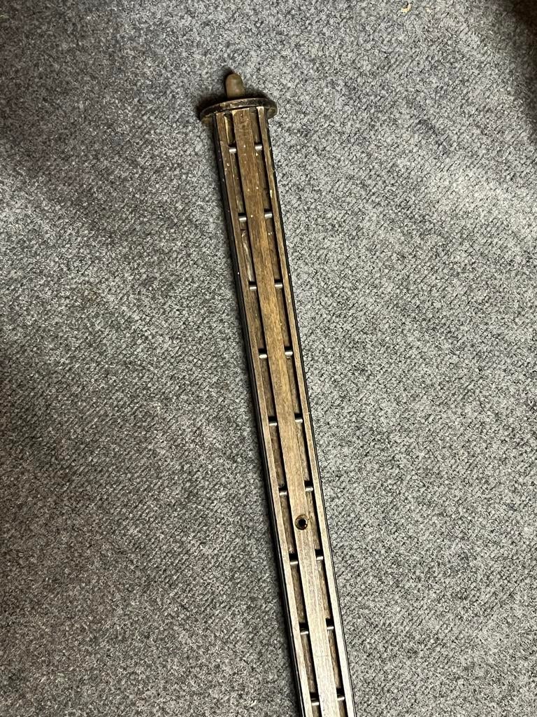 Vintage wandsysteem roomdivider - 1 houten lat, Ophalen, Gebruikt