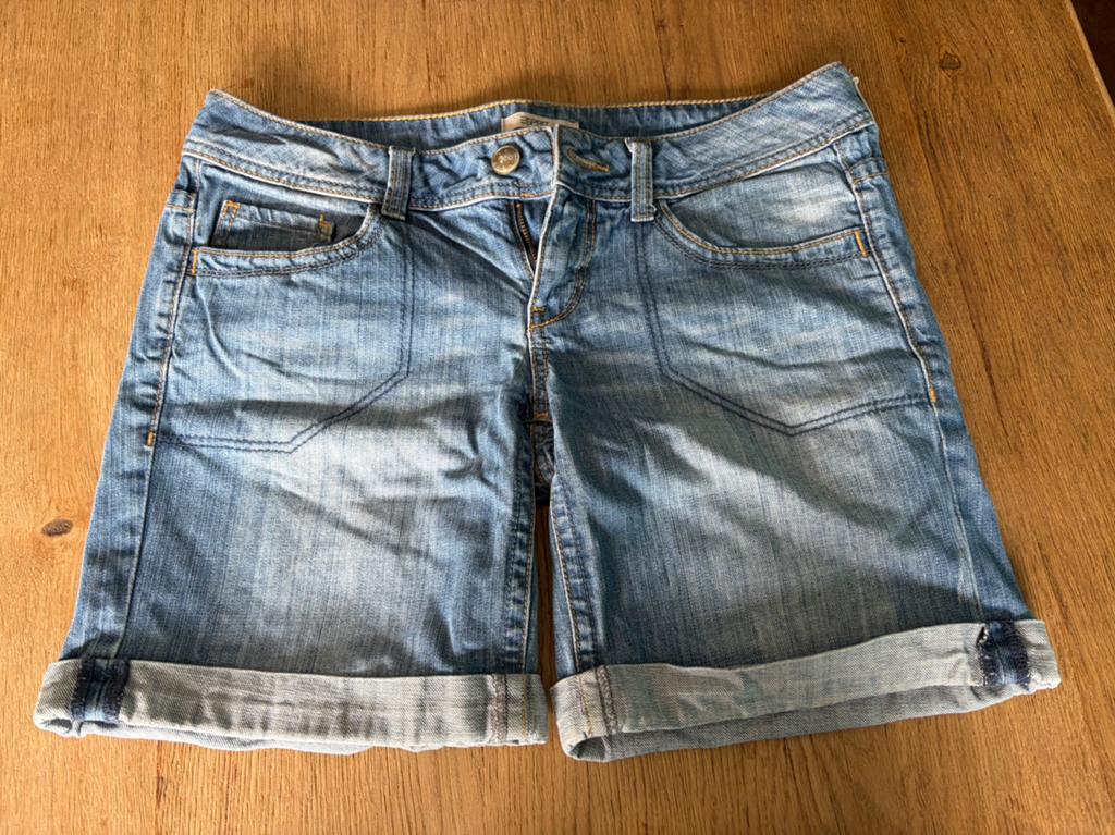 Esprit Denim Short Maat 30, Kort, Blauw, Ophalen of Verzenden, Zo goed als nieuw