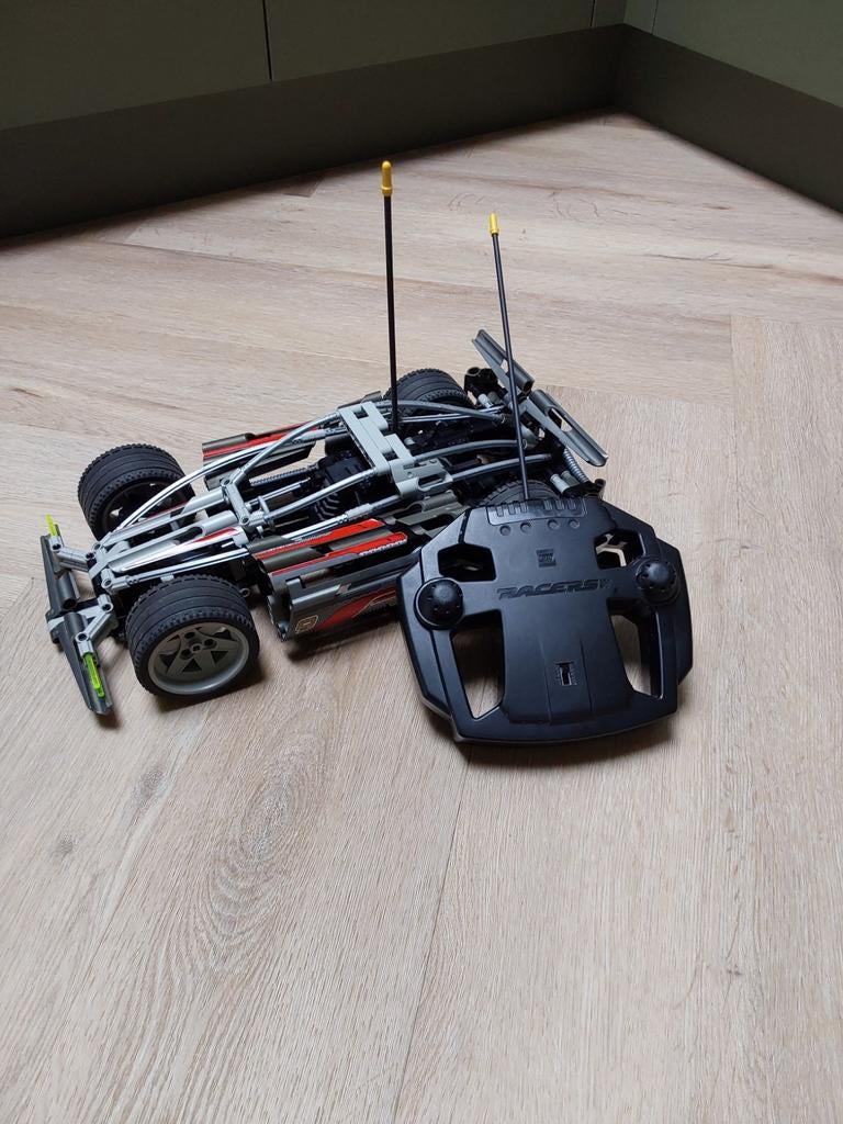 Lego Racers set 8366 Supersonic RC- raceauto, Gebruikt, Lego, Compleet, Ophalen of Verzenden