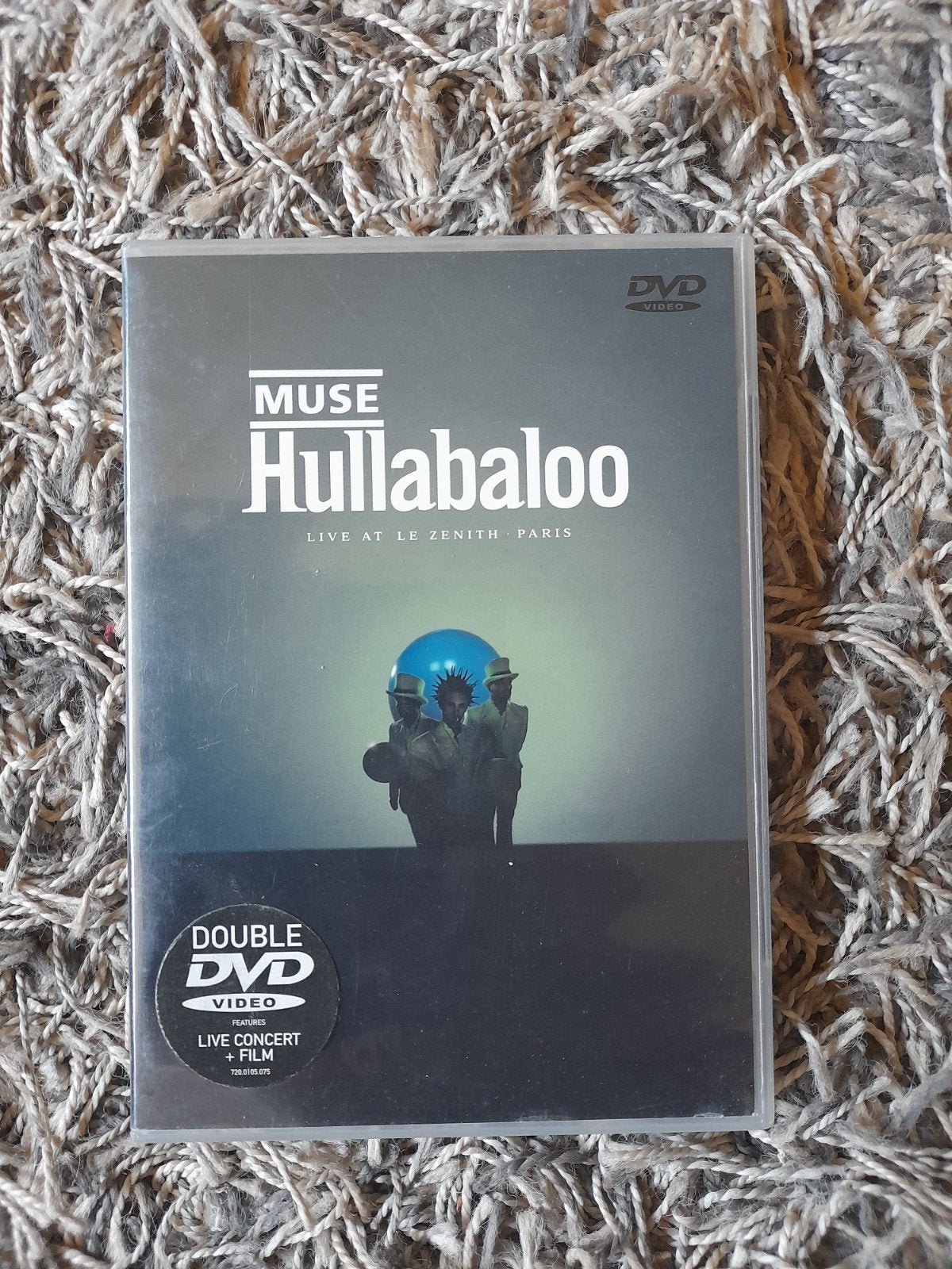 dvd muse hullabaloo live at le zenith paris, Alle leeftijden, Ophalen of Verzenden, Zo goed als nieuw