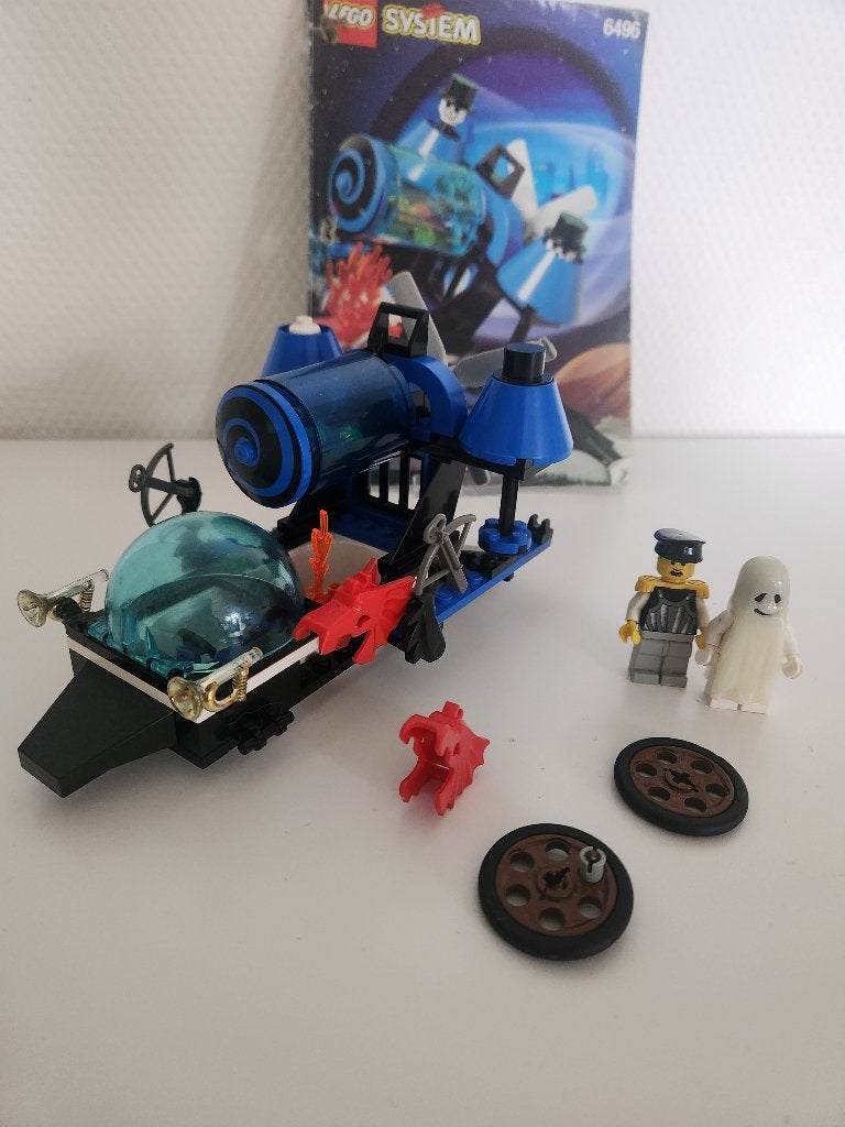 LEGO Time Cruisers - Whirling Time Warper - 6496, Gebruikt, Lego, Ophalen of Verzenden, Inclusief minifiguren