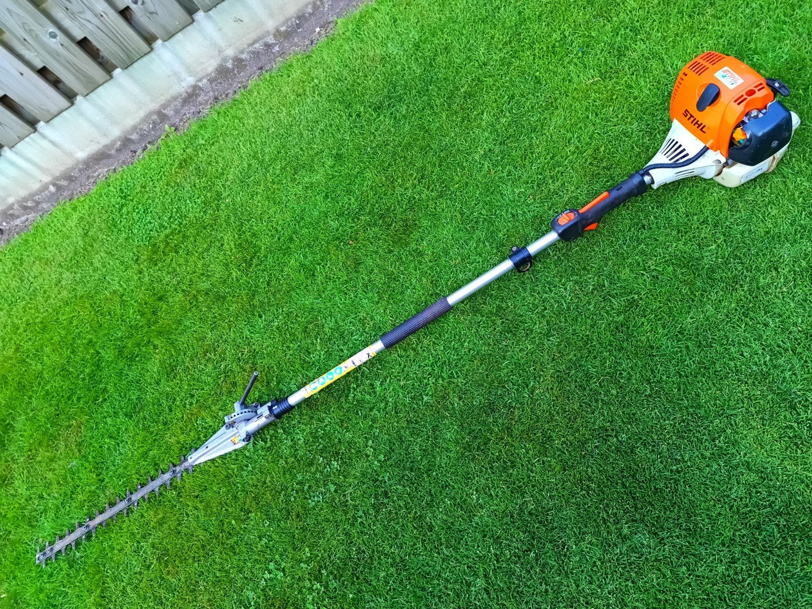 Stihl HL 100 K stok heggenschaar, Ophalen, Gebruikt, Benzine, Stihl